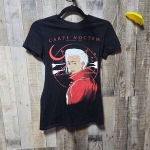Black Craft II Anime Carpe Noctem Shirt Women's